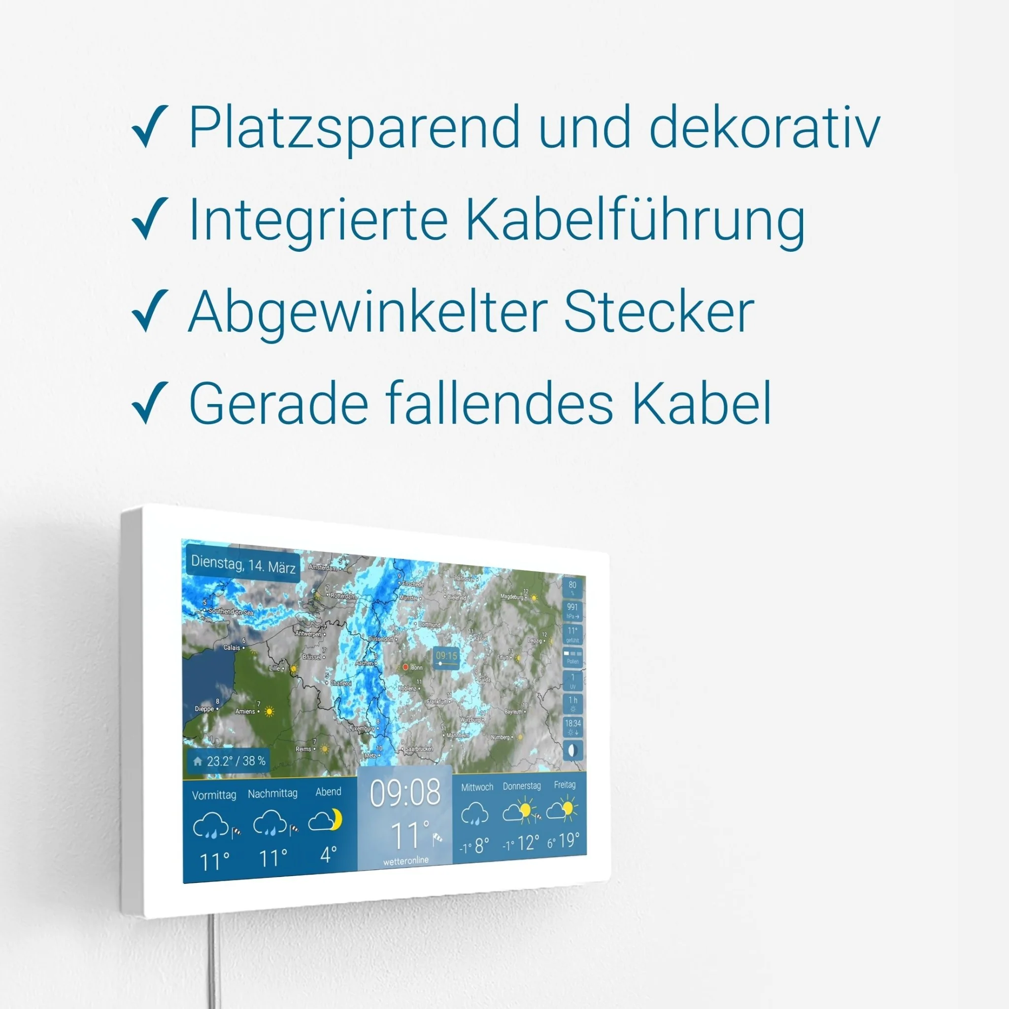 Wandhalterung für wetteronline home (ab 2. Generation) - Image 7